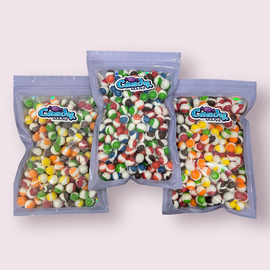 Freeze-Dried Rainbow Pop-ems Original, Sour, & Berry Flavors Combo Pack