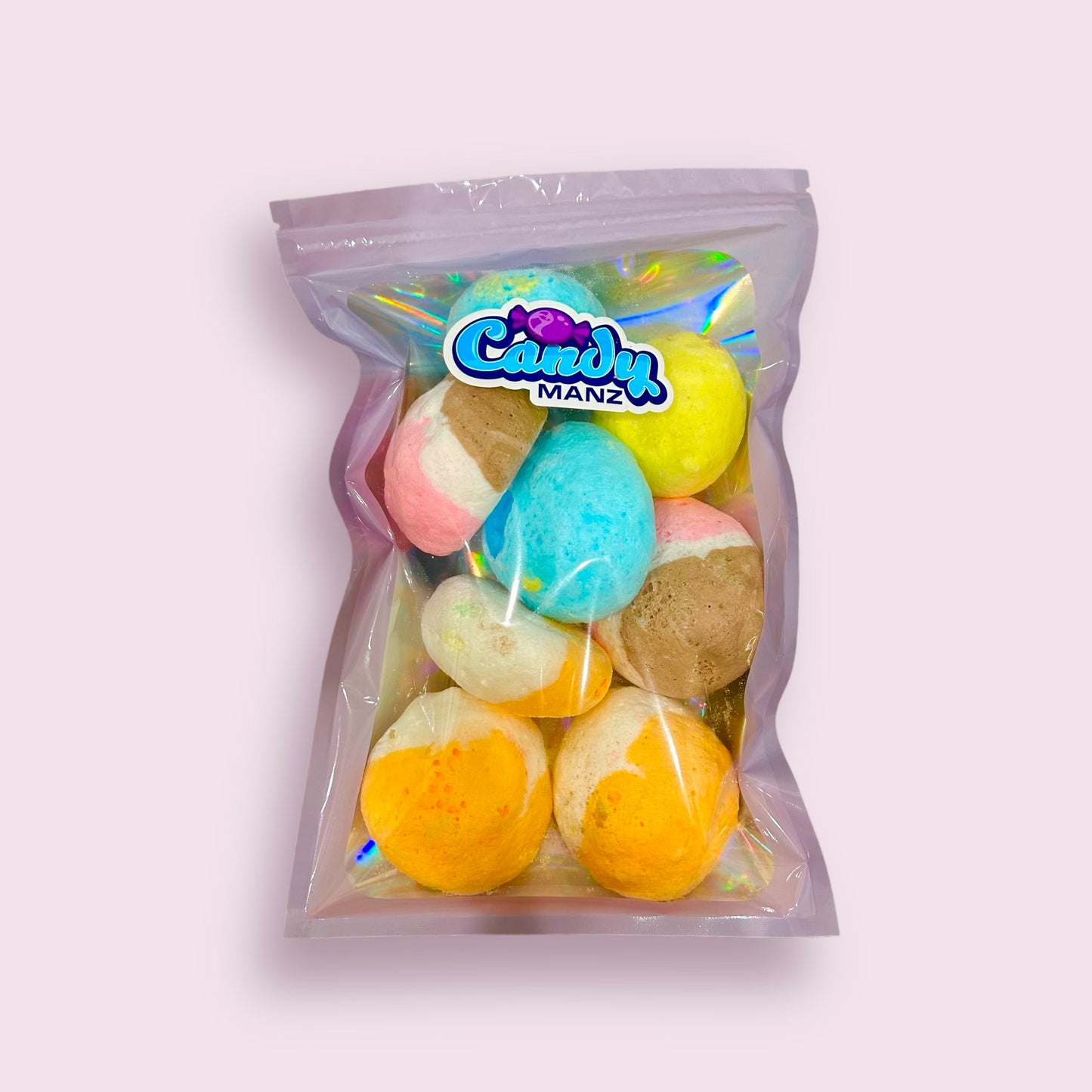 Freeze-Dried Salt Water Taffy 3x Bags – Assorted flavors, Sweet, Crunchy, Flavorful